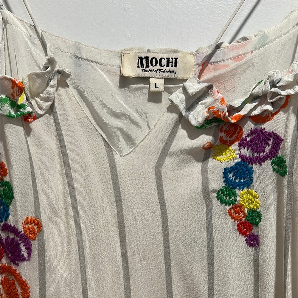 All Things Mochi embroidered shell maxi dress - Picture 4 of 4
